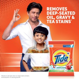 Tide Plus Detergent Washing Powder - 10kg Mega Saver Pack | Jasmine & Rose Fragrance